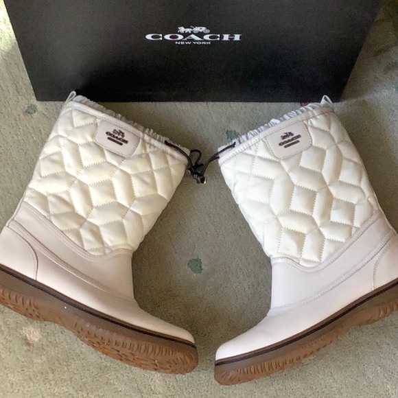 COACH Sparrow boots NWT SZ8 - Picture 1 of 10